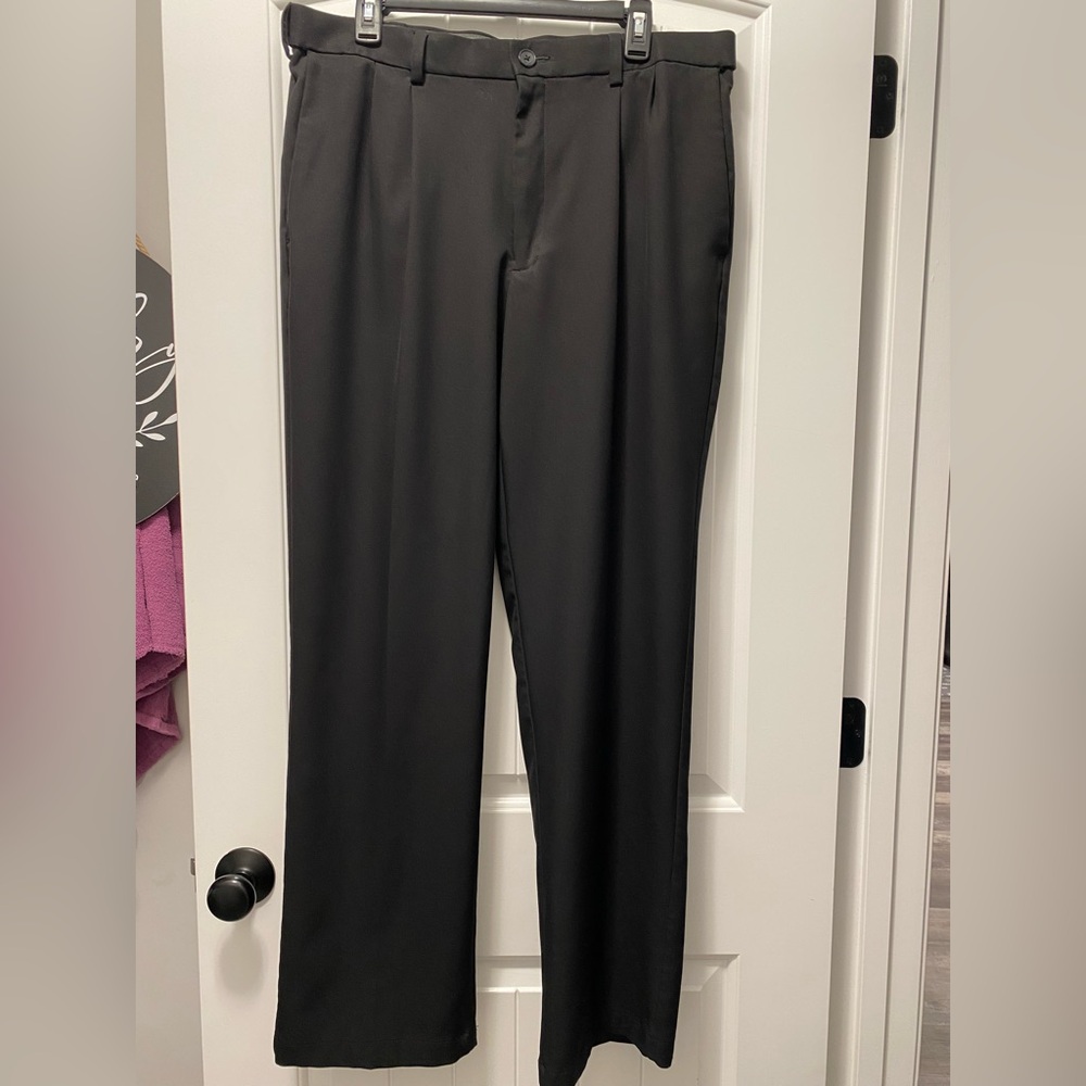Classic Black Men's Dress Pants